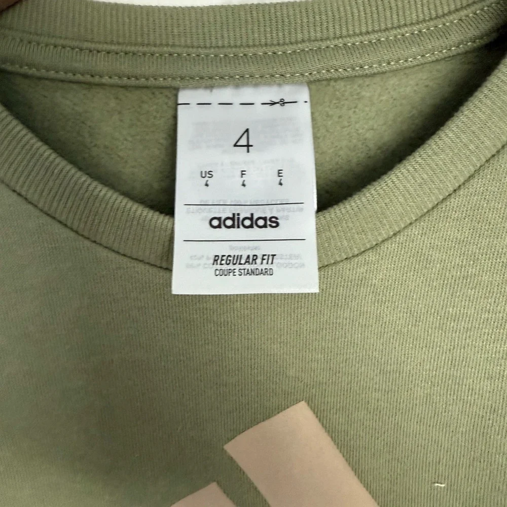 Adidas boys Green Sweatshirt